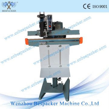 Foot Plastic Bags Sealing Machine Date Printing Machine